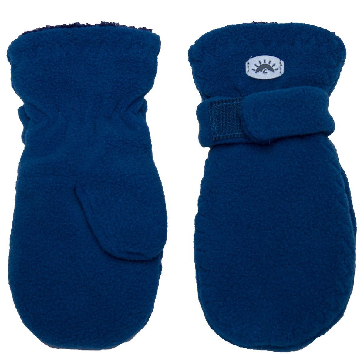 CaliKids Fleece Mittens Blue - Tadpole