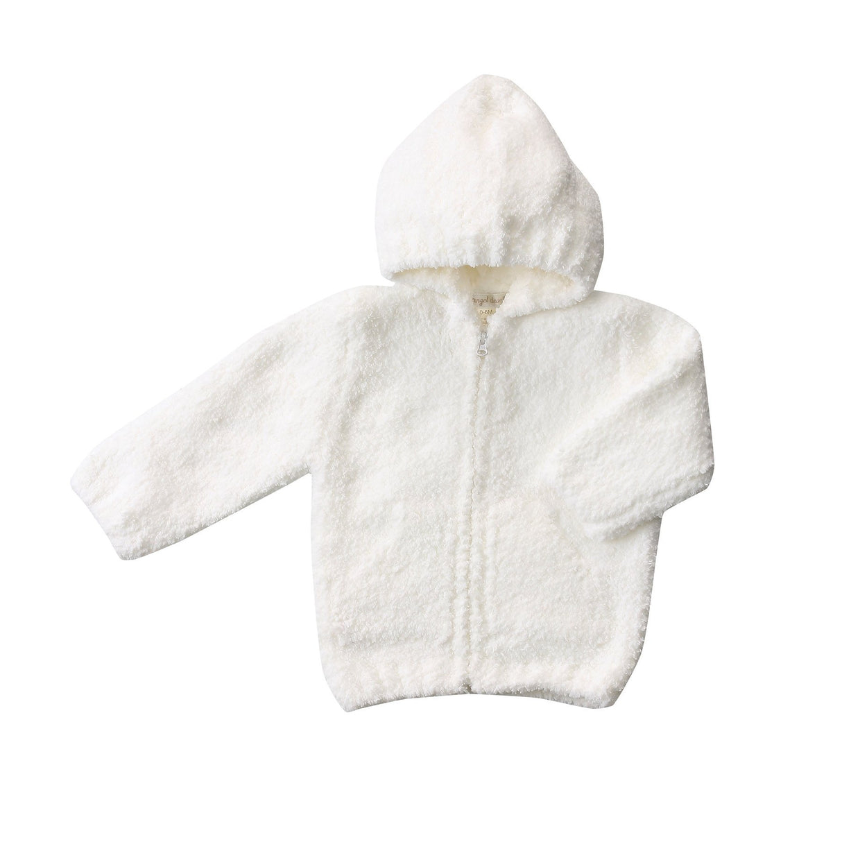 Chenille Hoodie- White - Tadpole