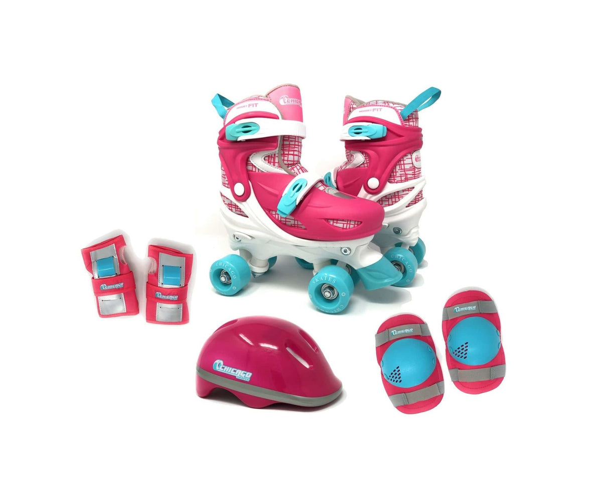 Chicago Girls Quad Roller Skate Combination Set - Tadpole
