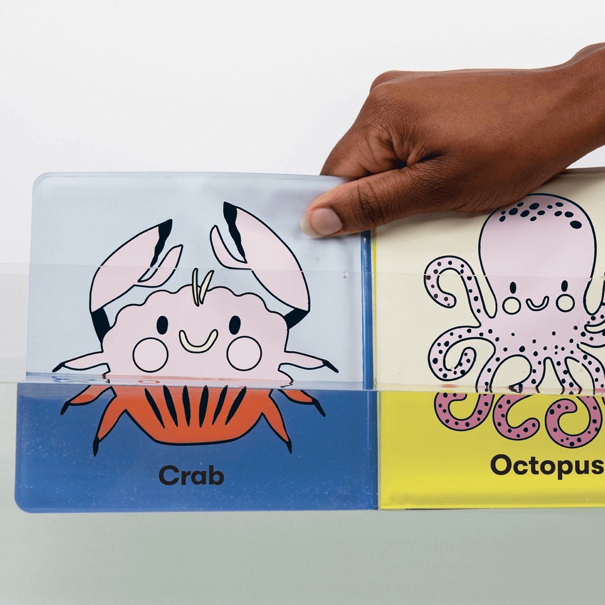 Color the Ocean Color Magic Bath Book - Tadpole