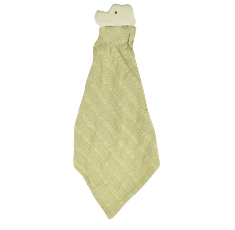 Comforter - Muslin w/Nat. Rubber Teether