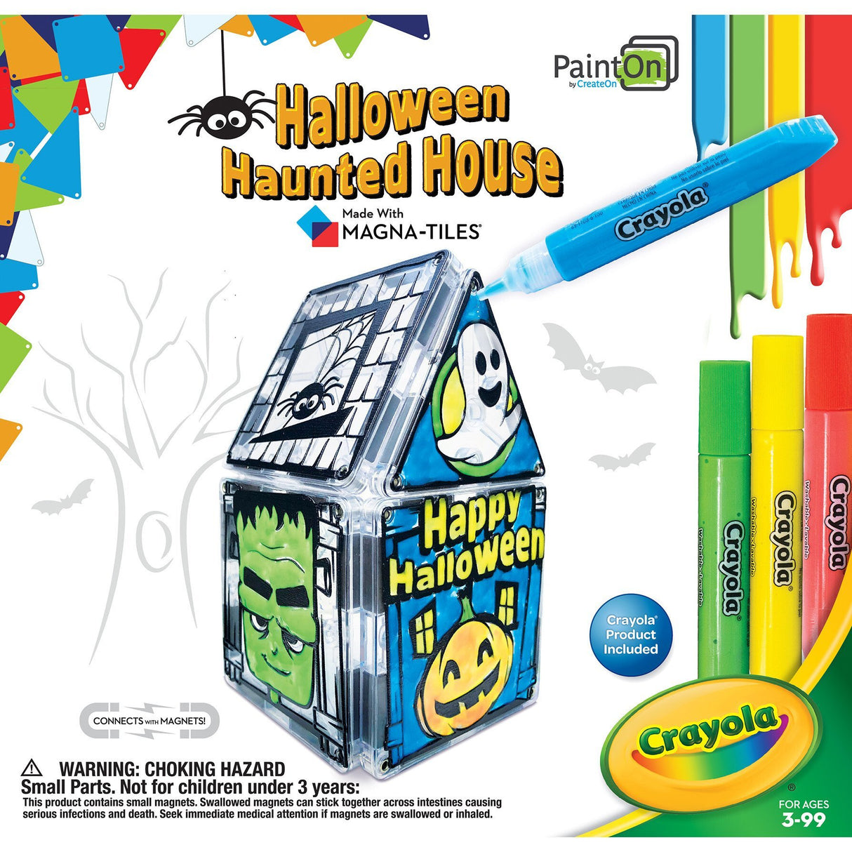 Create On PaintOn Halloween Haunted House - Tadpole