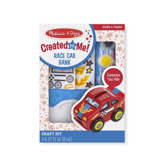 Created by Me! Race Car Bank Craft Kit - Tadpole