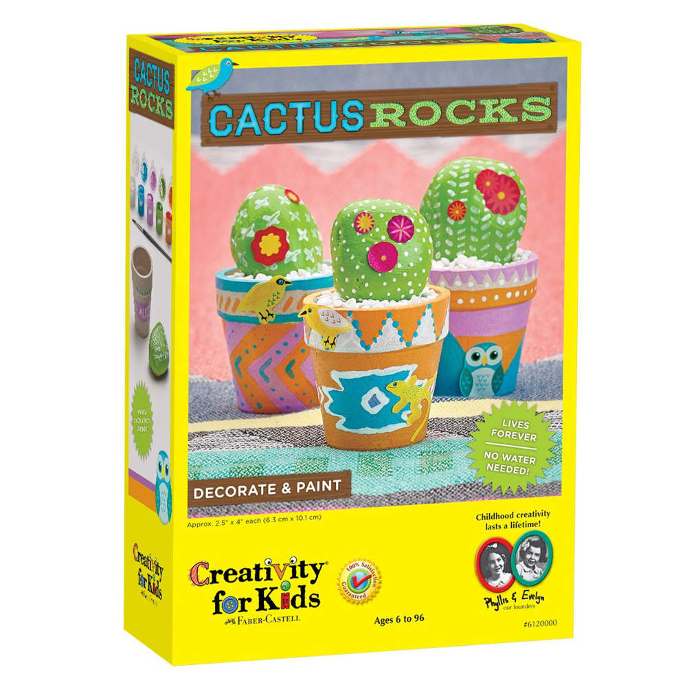 Creativity For Kids Cactus Rocks - Tadpole