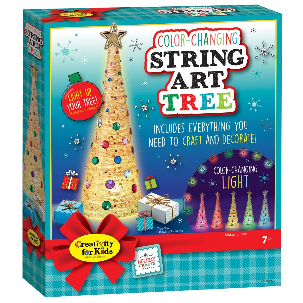 Creativity For Kids Color-Changing String Art Tree - Tadpole
