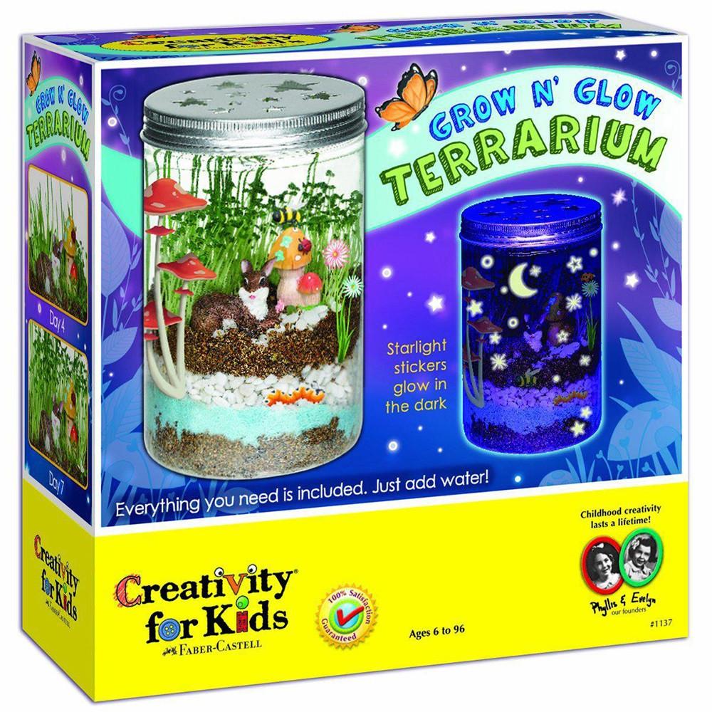 Creativity For Kids Grow N Glow Terrarium