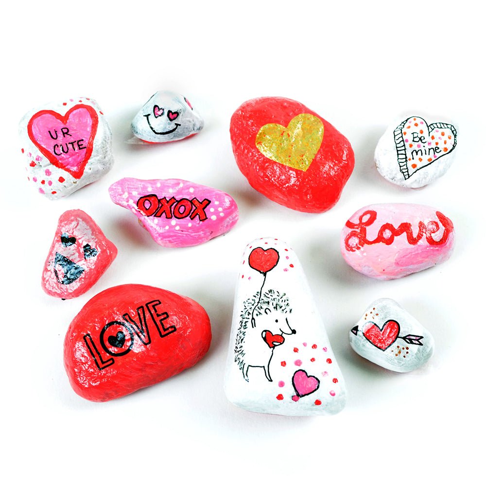 Creativity For Kids Hide & Seek Rock Painting Kit - Tadpole