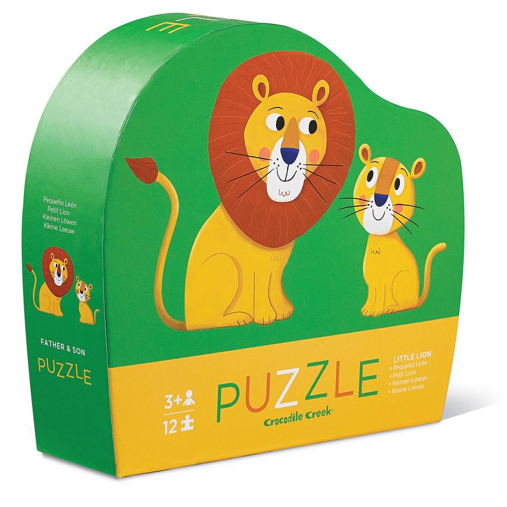 Crocodile Creek 12-Piece Puzzle Little Lion