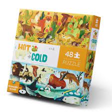 Crocodile Creek 48pc Opposites Hot & Cold - Tadpole