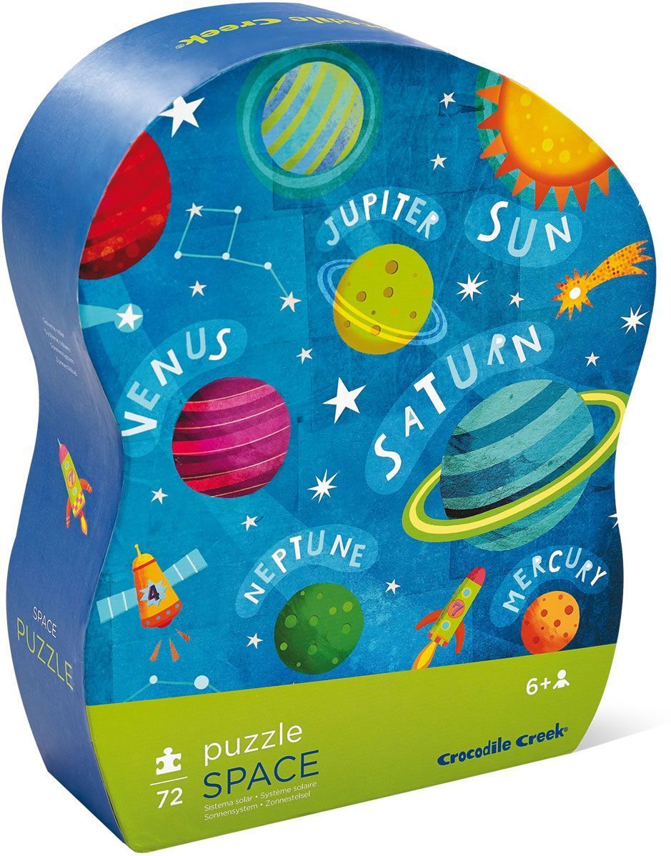 Crocodile Creek 72- Piece Floor Puzzle Space - Tadpole
