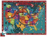 Crocodile Creek Discover Puzzle America - Tadpole