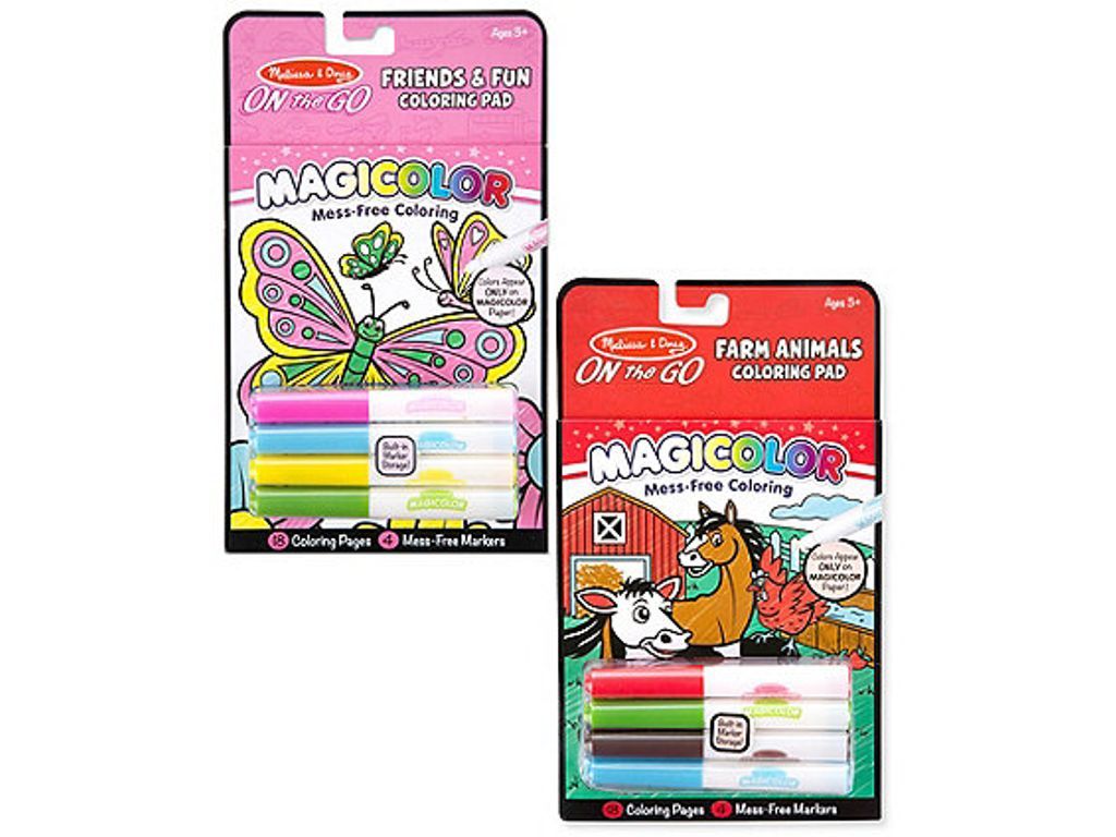 Melissa & Doug Magic Coloring Pad - Friend & Fun - Tadpole