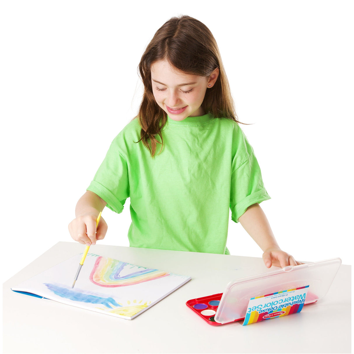Deluxe Watercolor Paint Set (21 Colors) - Tadpole