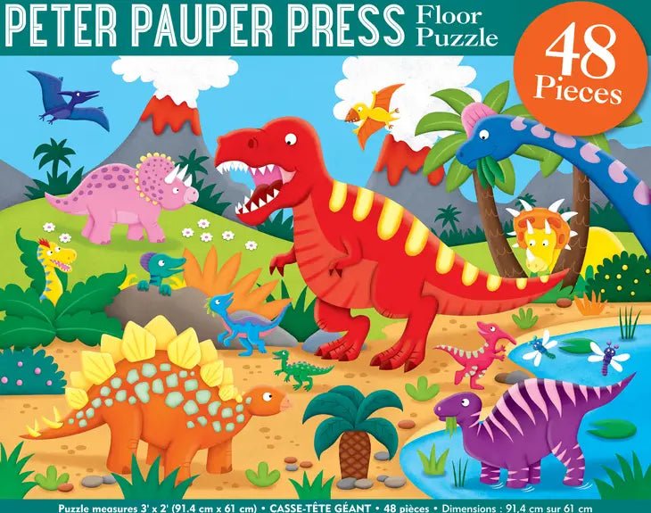 Dinosaurs Kids' Floor Puzzle - Tadpole
