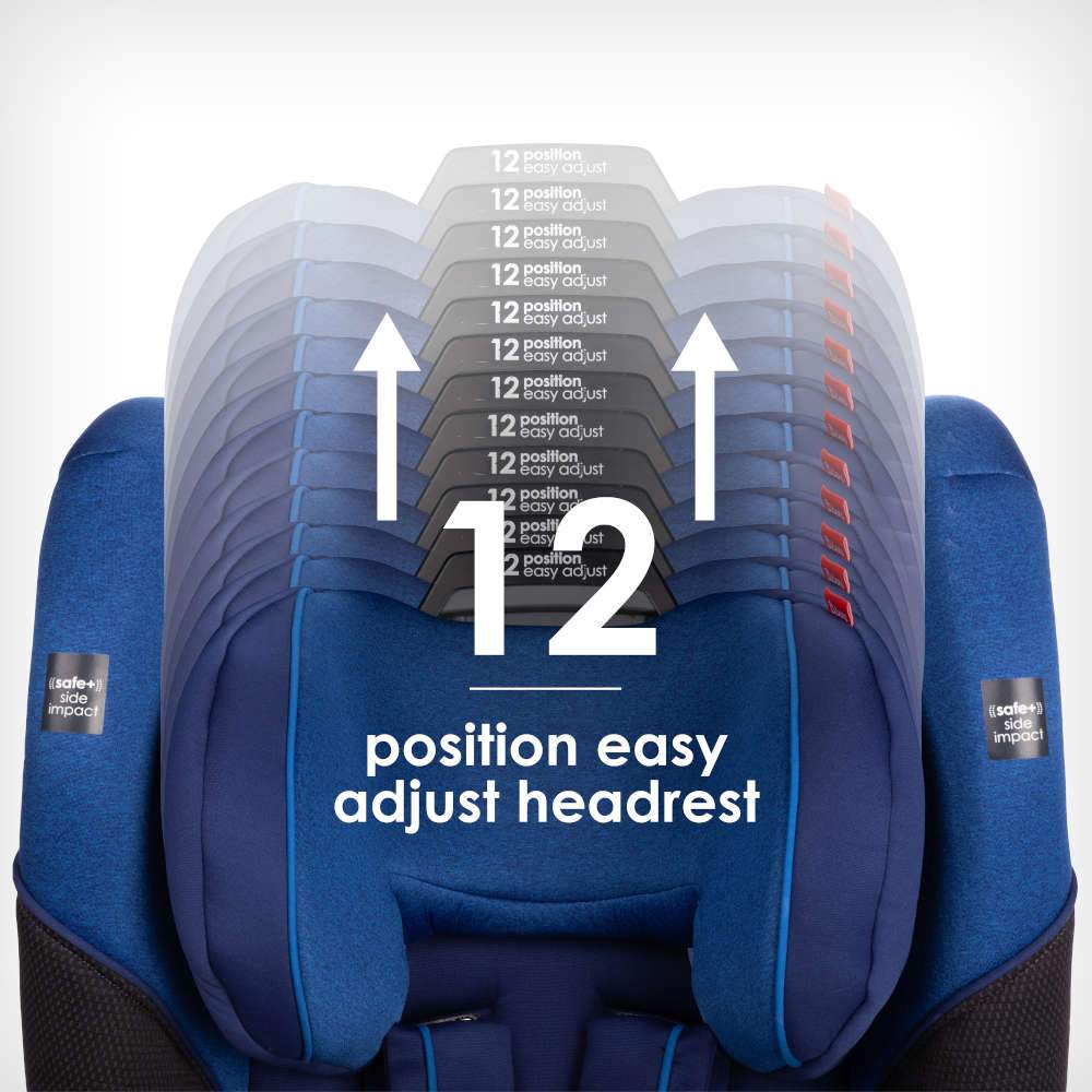 Diono Radian 3QX Ultimate 3 Across All-in-One Convertible Car Seat - Tadpole