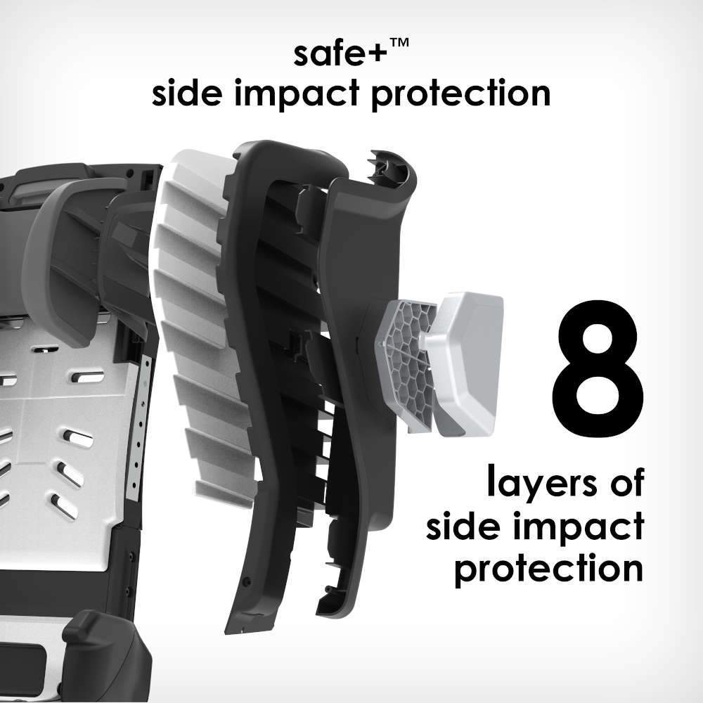 Diono Radian 3QXT Ultimate 3-Across All-in-One Convertible Car Seat - Tadpole