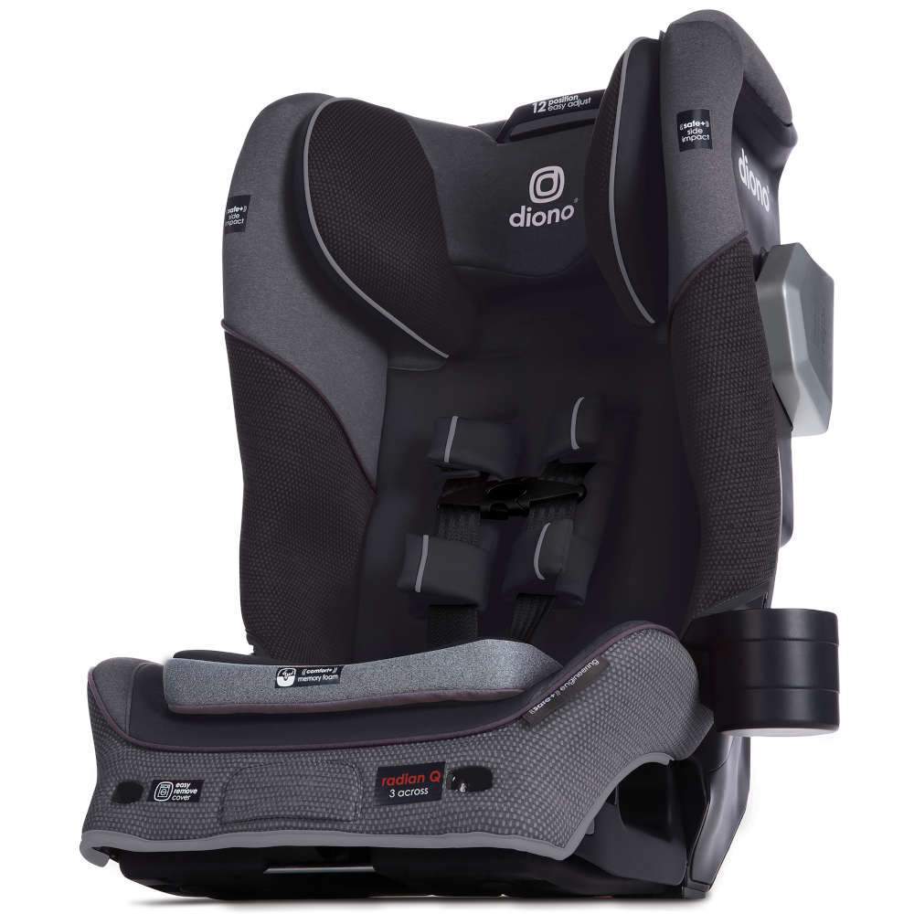 Diono Radian 3QXT Ultimate 3-Across All-in-One Convertible Car Seat - Tadpole
