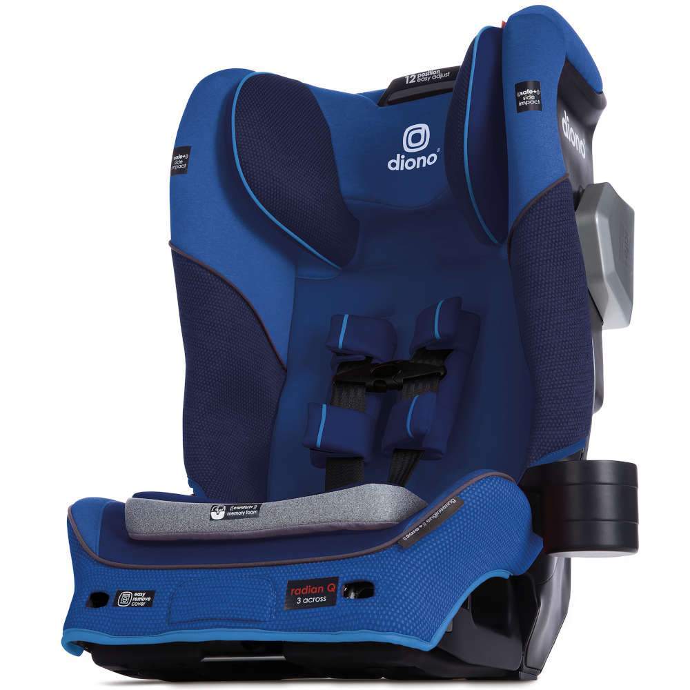 Diono Radian 3QXT Ultimate 3-Across All-in-One Convertible Car Seat - Tadpole