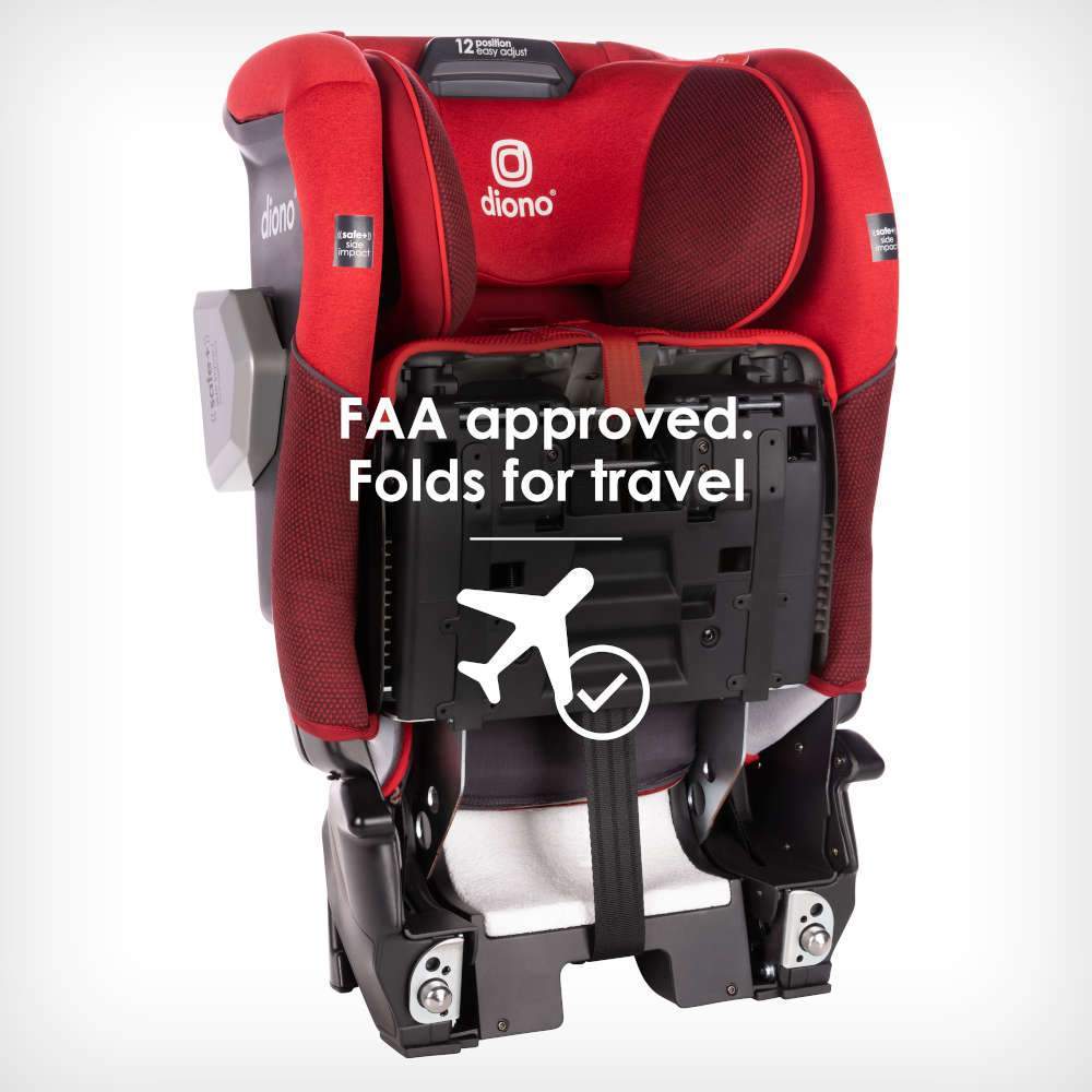 Diono Radian 3QXT Ultimate 3-Across All-in-One Convertible Car Seat - Tadpole