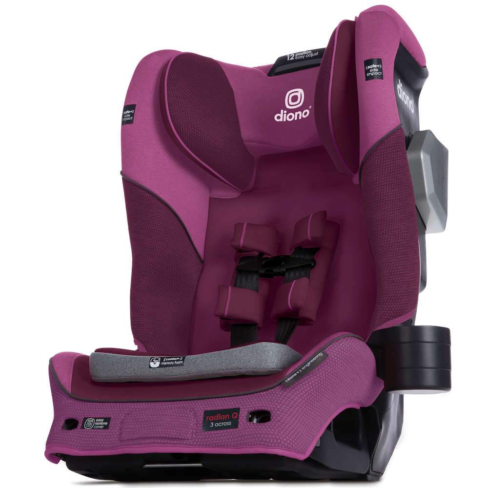 Diono Radian 3QXT Ultimate 3-Across All-in-One Convertible Car Seat - Tadpole