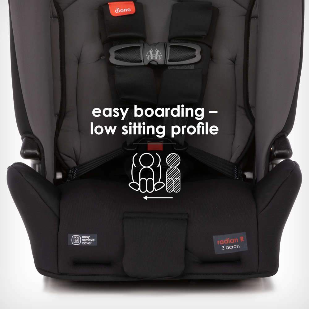 Diono Radian 3R Latch 3-Across All-in-One Convertible Car Seat - Tadpole
