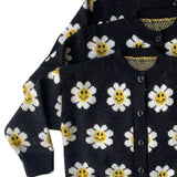 Disco Panda Happy Flower Cardigan - Tadpole