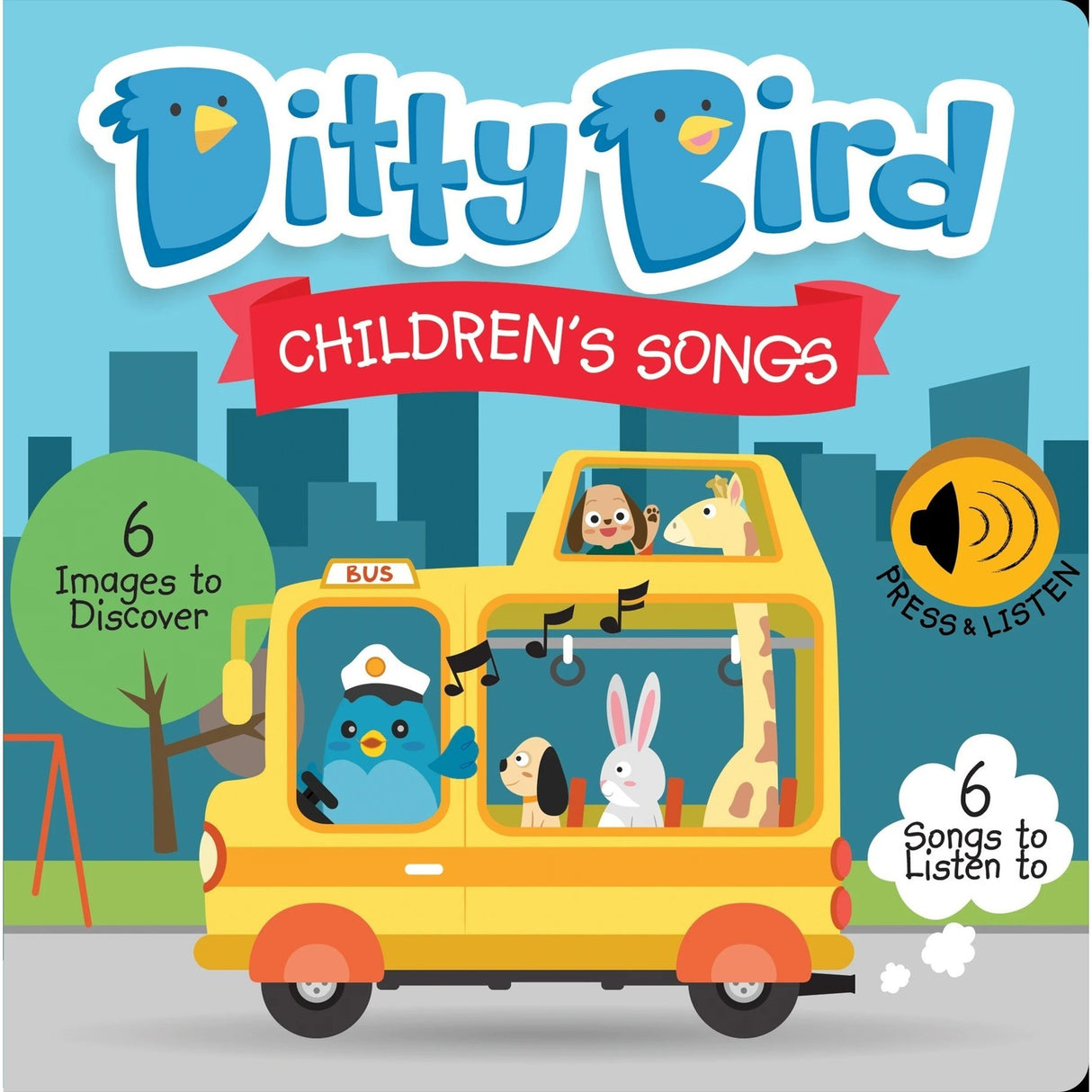Ditty Bird Baby Sound Book: Children´s Songs - Tadpole
