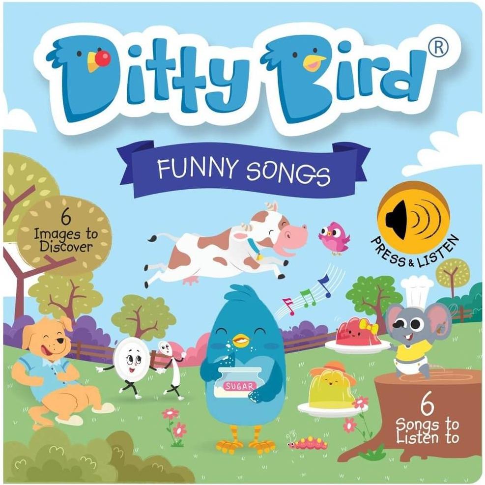Ditty Bird Baby Sound Book: Funny Songs - Tadpole