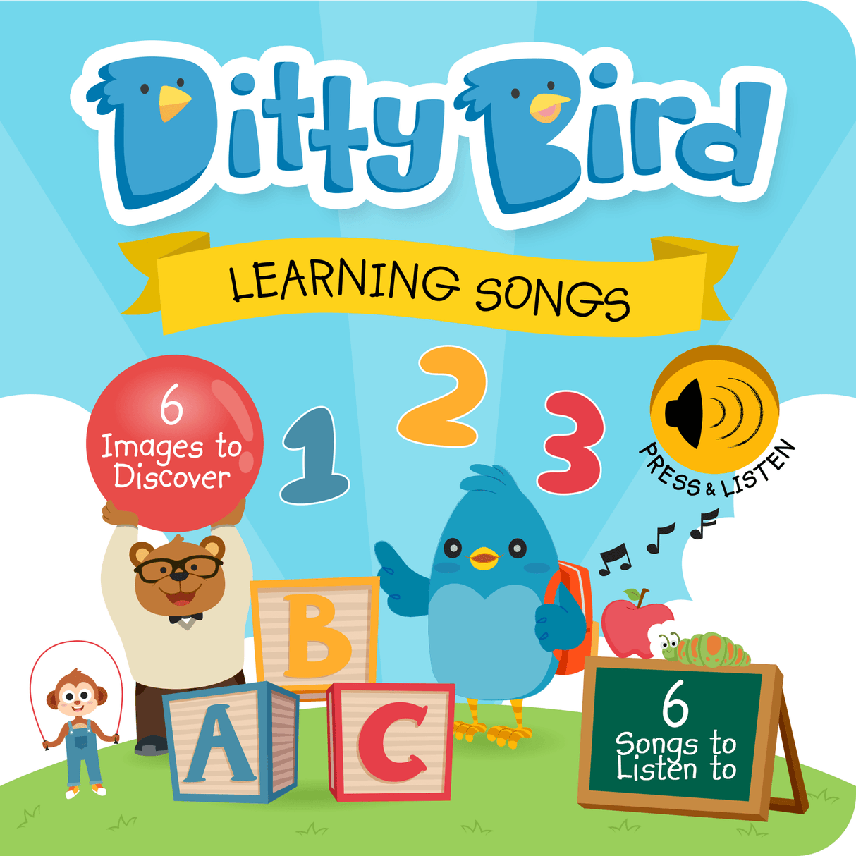 Ditty Bird Baby Sound Book: Learning Songs - Tadpole