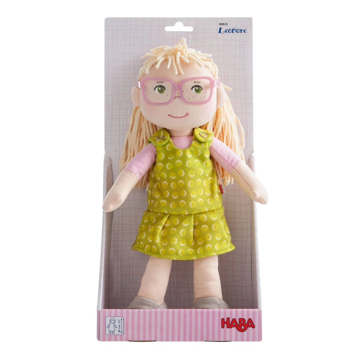 Doll Leonore with Glasses - Tadpole