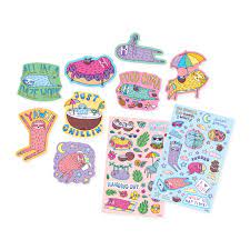 Ooly Scented Scratch Stickers: Sleepy Sloth