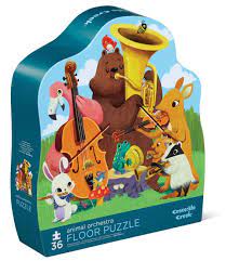 Crocodile Creek Classic Floor Puzzle Animal Orchestra