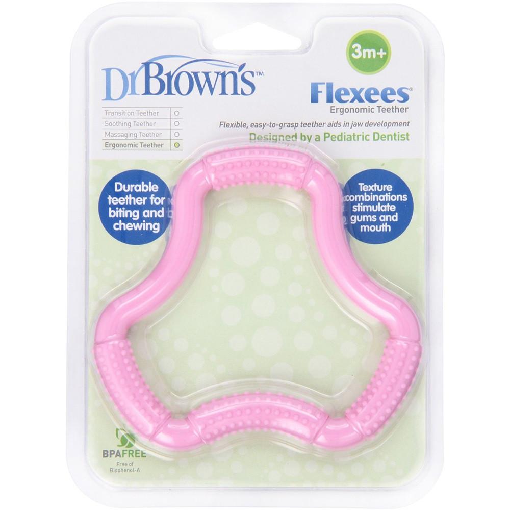 Dr. Brown's Flexee Teether Pink - Tadpole