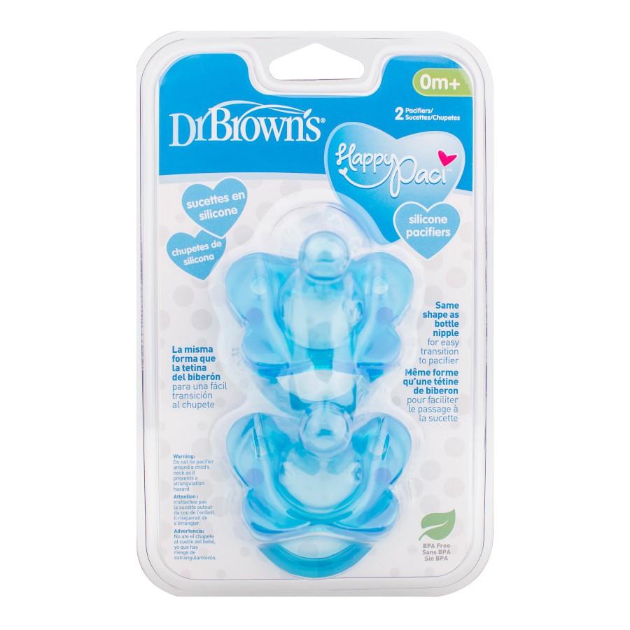 Dr. Brown’s™ HappyPaci™ Silicone Pacifier, 2 pack