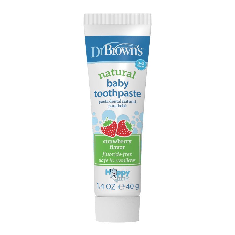 Dr. Brown's Natural Baby Strawberry Toothpaste - Tadpole