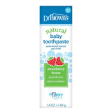 Dr. Brown's Natural Baby Strawberry Toothpaste - Tadpole