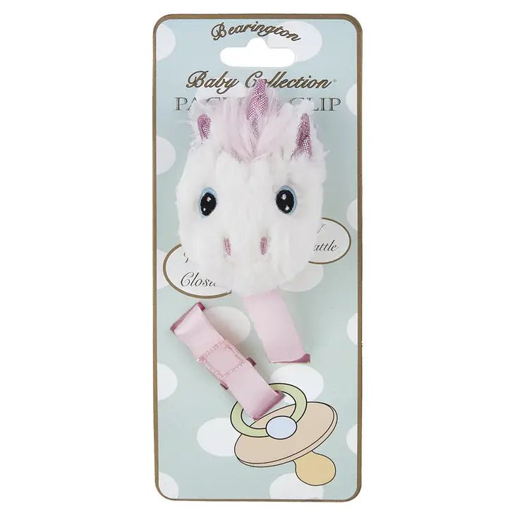 Dreamer Unicorn Pacifier Clip - Tadpole