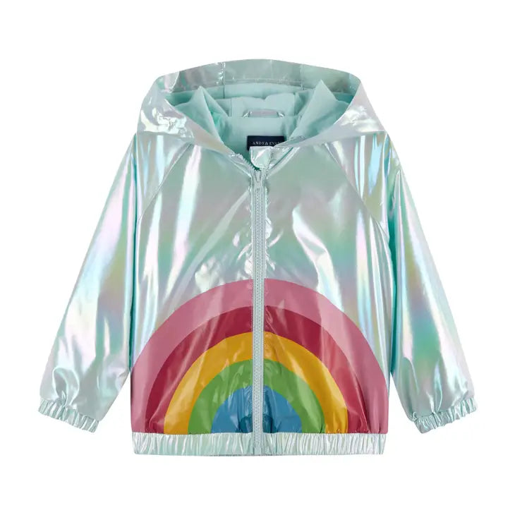 Windbreaker  Silver Rainbow