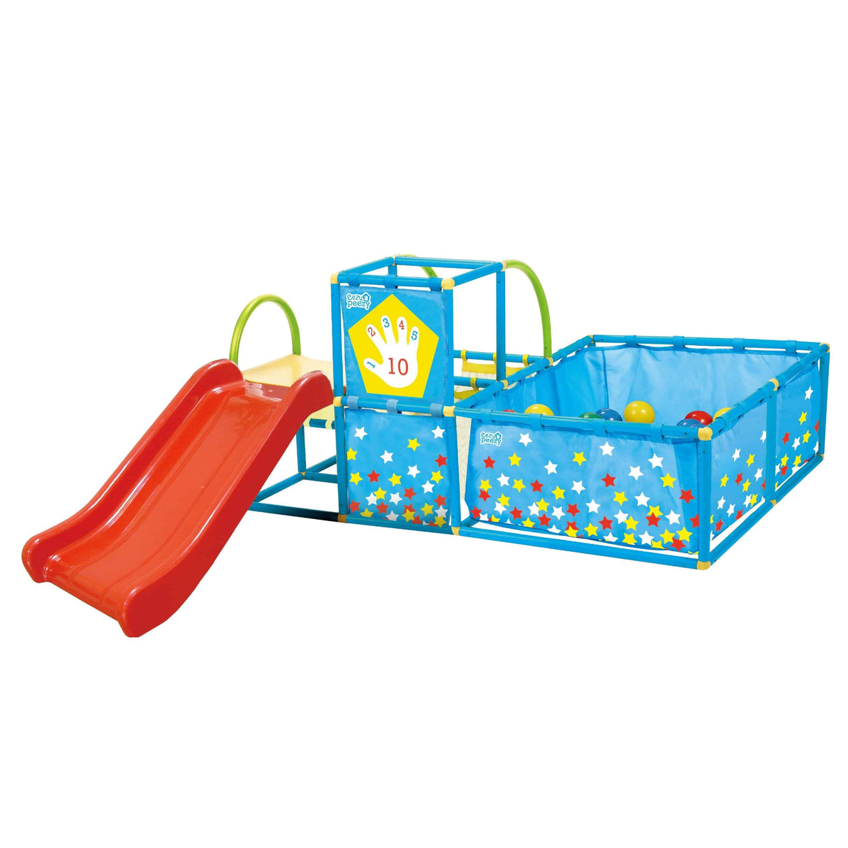 Eezy Peezy Play Gym With 50 Balls & Slide