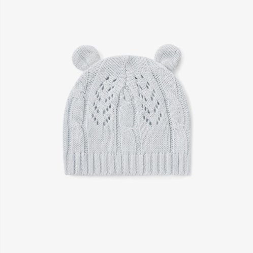 Elegant Baby Cable Leaf Hat - Tadpole