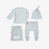 Elegant Baby Pointelle Layette Gift Set - Tadpole