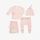 Elegant Baby Pointelle Layette Gift Set - Tadpole