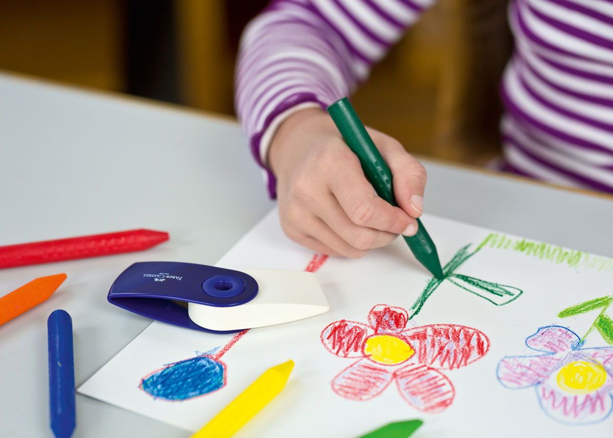 Faber Castell Grip Erasable Crayons - Tadpole