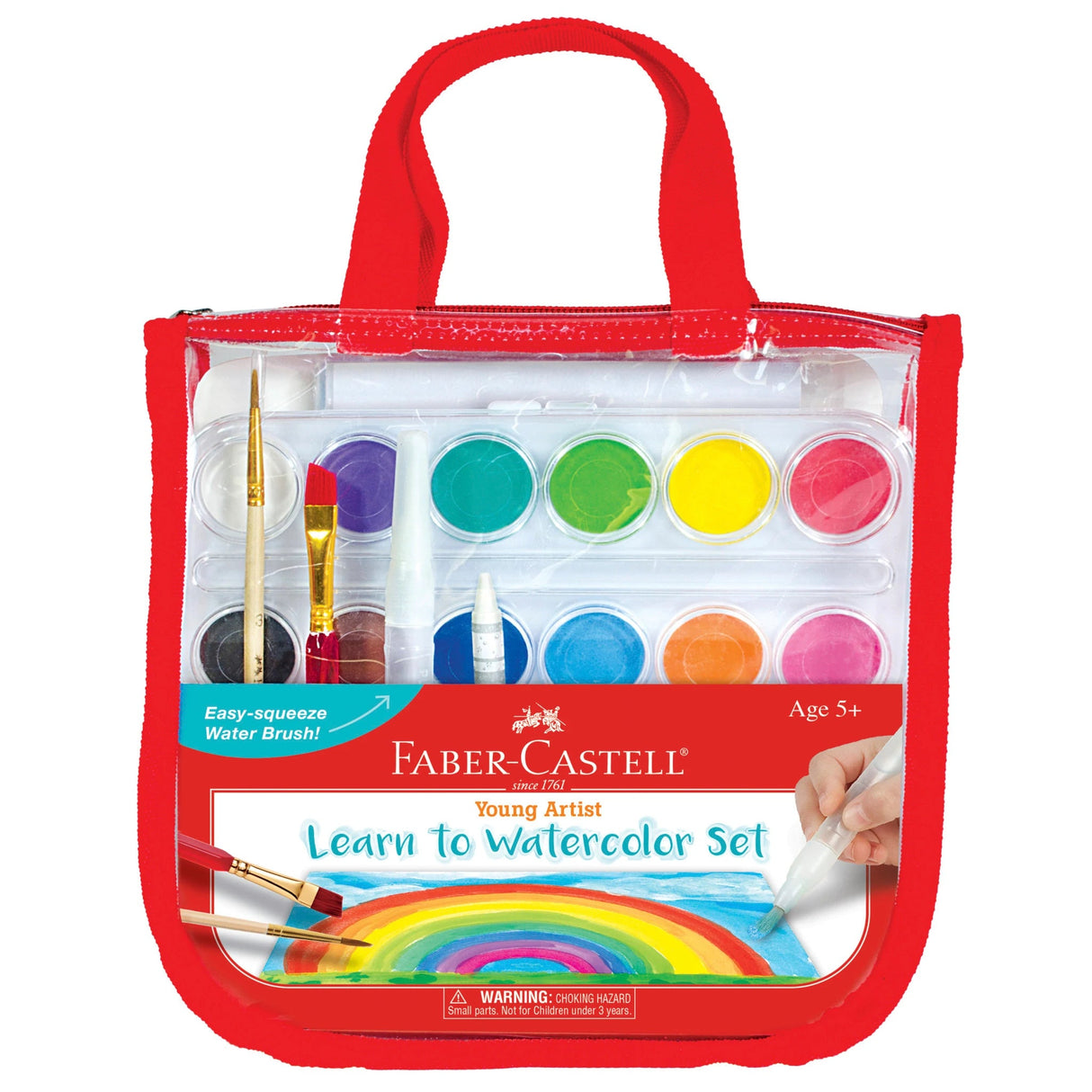 Faber-Castell Young Artist Learn To Watercolor Set - Tadpole