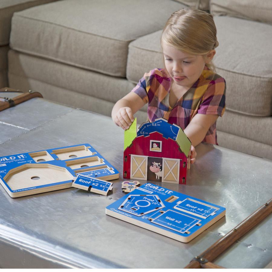 Fat Brain Barn Blueprint Puzzle - Tadpole