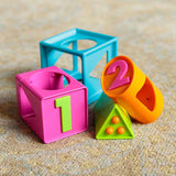 Fat Brain Smarty Cube 1-2-3 - Tadpole