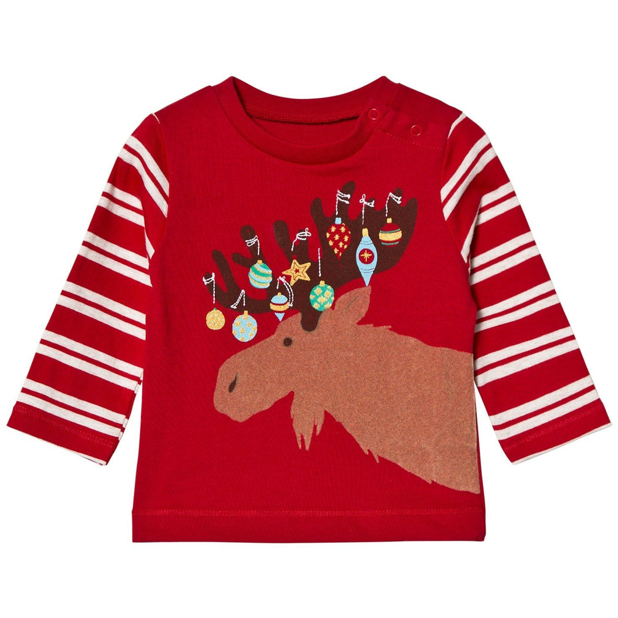 Festive Moose Long Sleeve Tee - Tadpole
