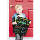 First and Last Day of School Reversible Chalkboard - Tadpole