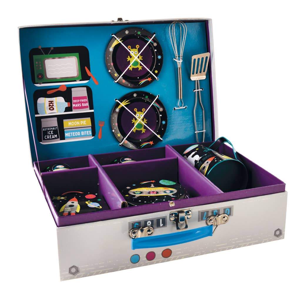 Floss & Rock Space Tin Kitchen Set - Tadpole