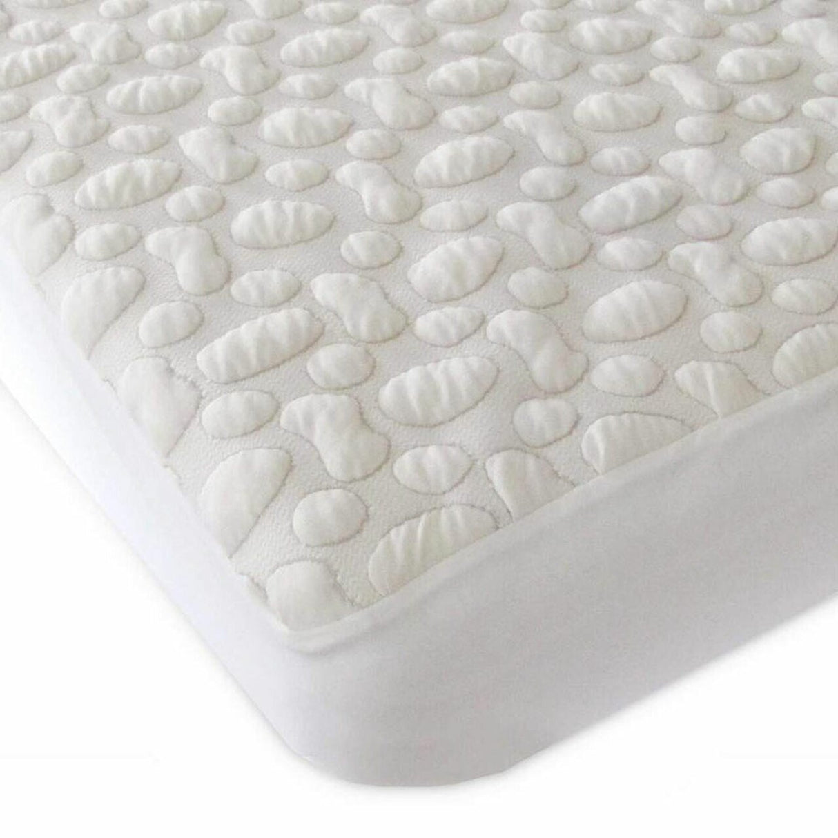 Forty Winks' plush Pebble-Puff Full Organic Cotton Mattress Pad - Tadpole